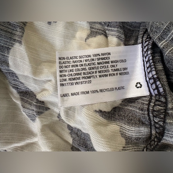 NWT Ava & Viv Women's Size Black Floral Balloon Sleeve Pleated Cocktail size 3X - Picture 11 of 12